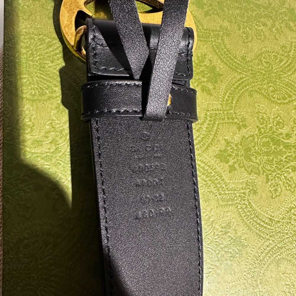 Gucci 2015 Re-Edition wide leather belt - Picture 7 of 9